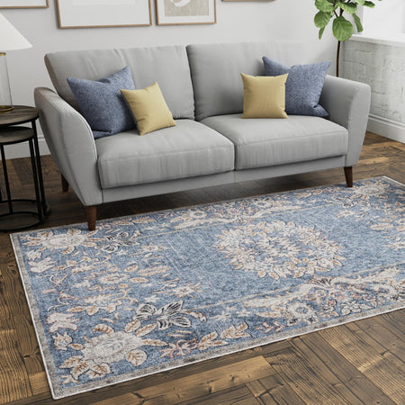 Heritage Harbor Collection Area Rug -  Seabreeze