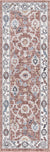 Heritage Harbor Collection Area Rug -  Dockside Runner Dusty Rose  lifestyle 86