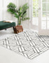 Garden Maze Retreat Collection Area Rug -  Topiarytrail