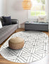 Garden Maze Retreat Collection Area Rug -  Topiarytrail