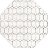 Garden Maze Retreat Collection Area Rug - Hedgegrove Octagon White  lifestyle 54