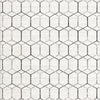 Garden Maze Retreat Collection Area Rug - Hedgegrove Square White  lifestyle 56