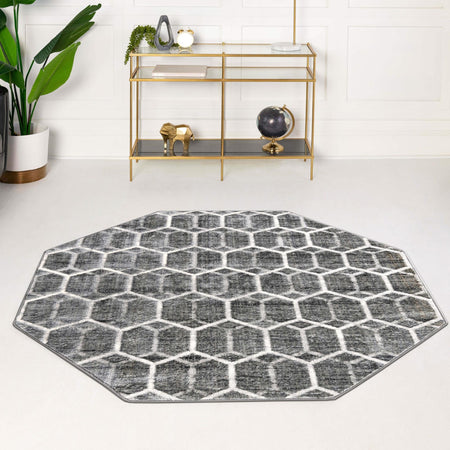 Garden Maze Retreat Collection Area Rug - Hedgegrove