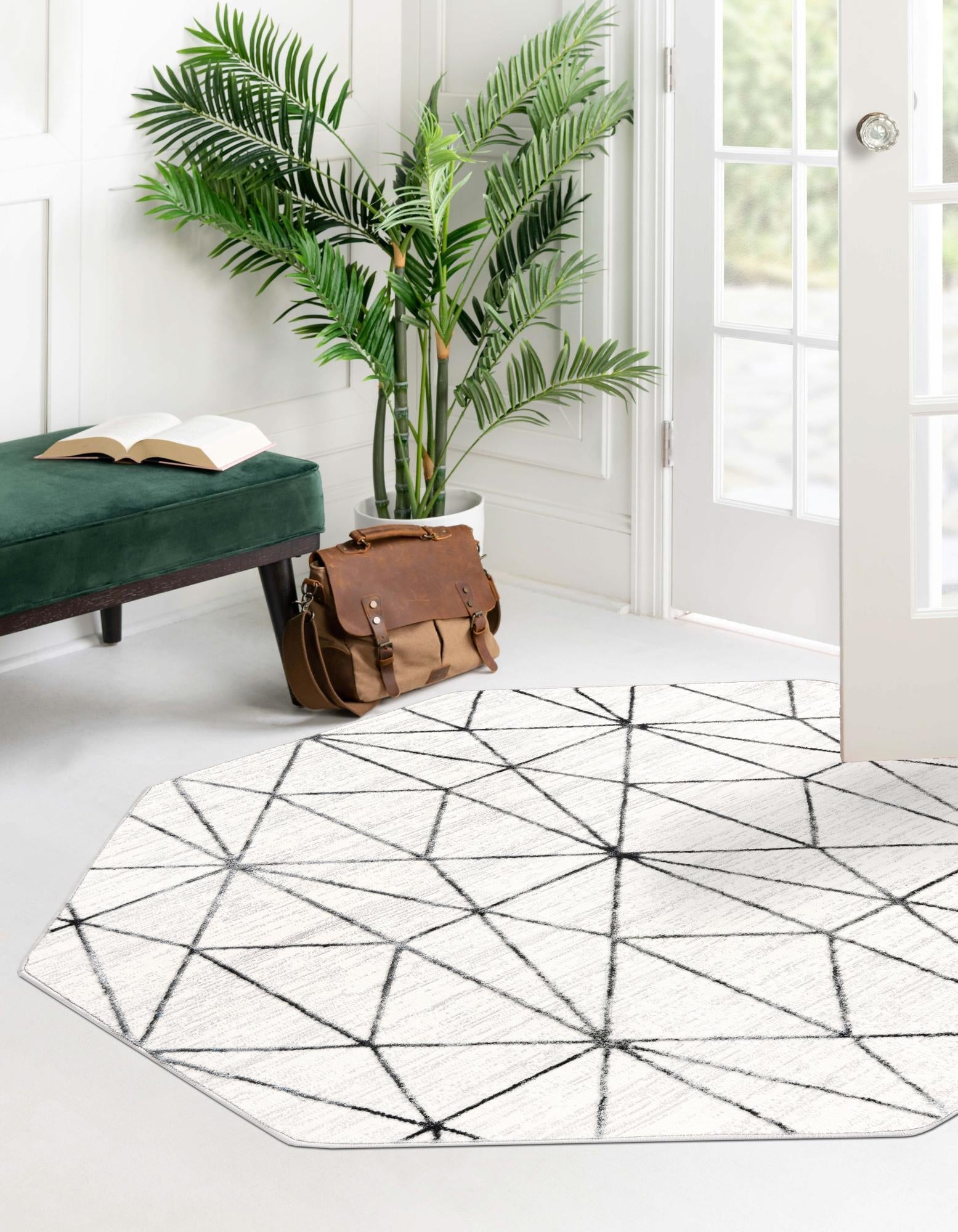 Garden Maze Retreat Collection Area Rug -  Arborlane