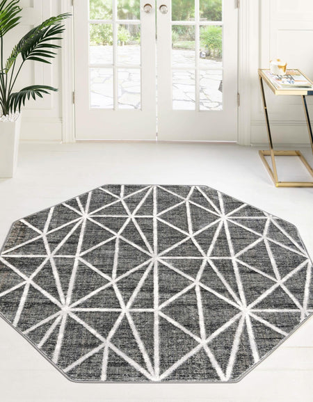 Garden Maze Retreat Collection Area Rug -  Arborlane