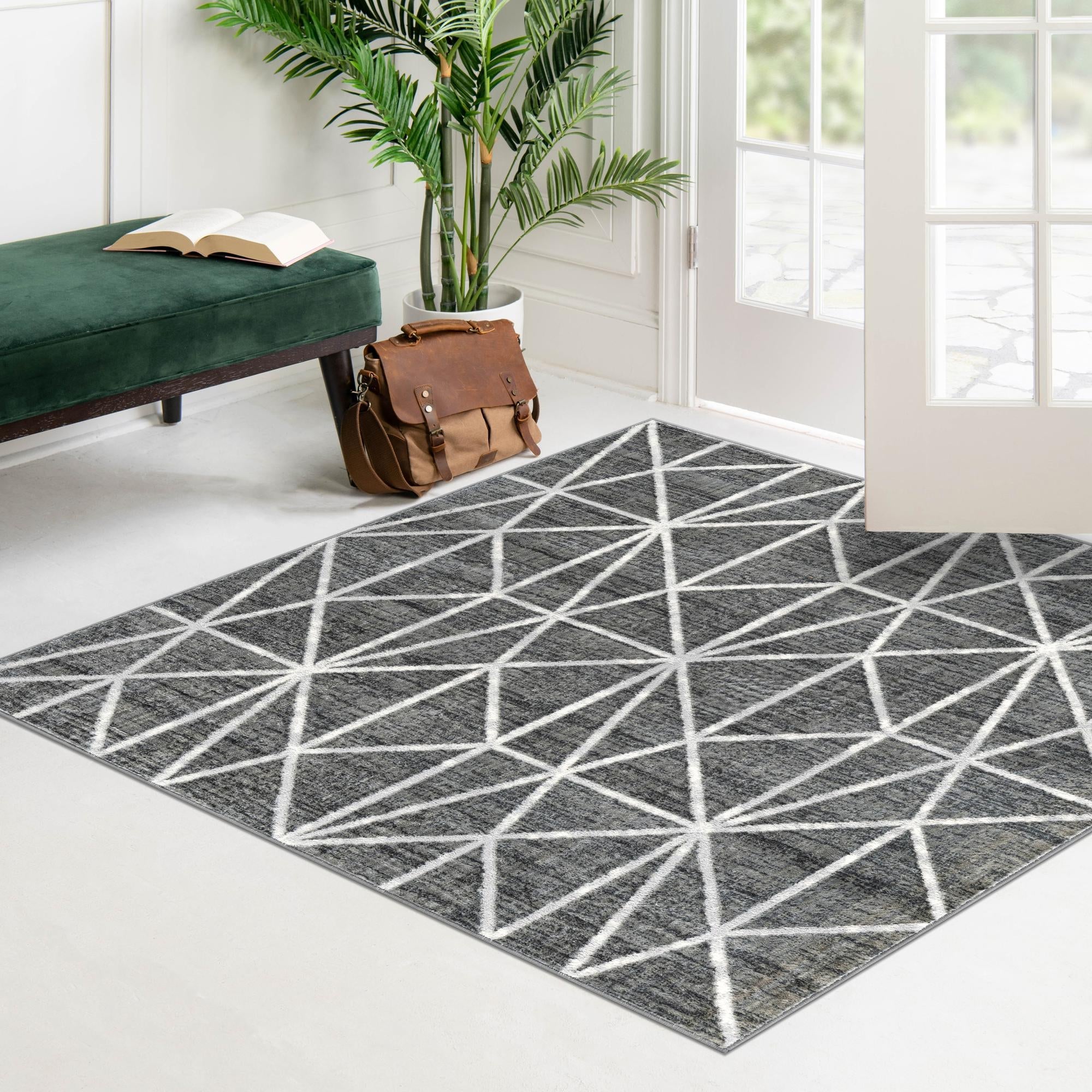 Garden Maze Retreat Collection Area Rug -  Arborlane