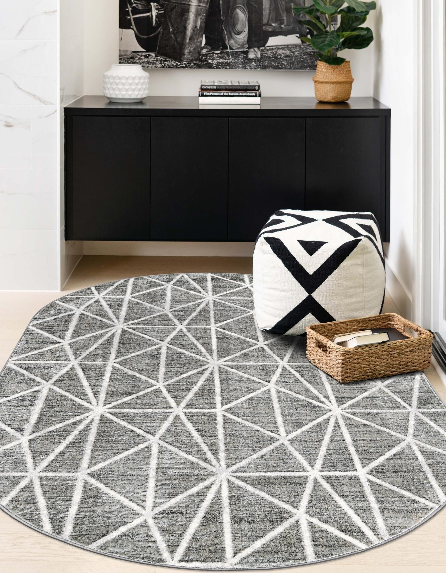 Garden Maze Retreat Collection Area Rug -  Arborlane