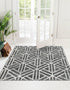 Garden Maze Retreat Collection Area Rug -  Topiarytrail