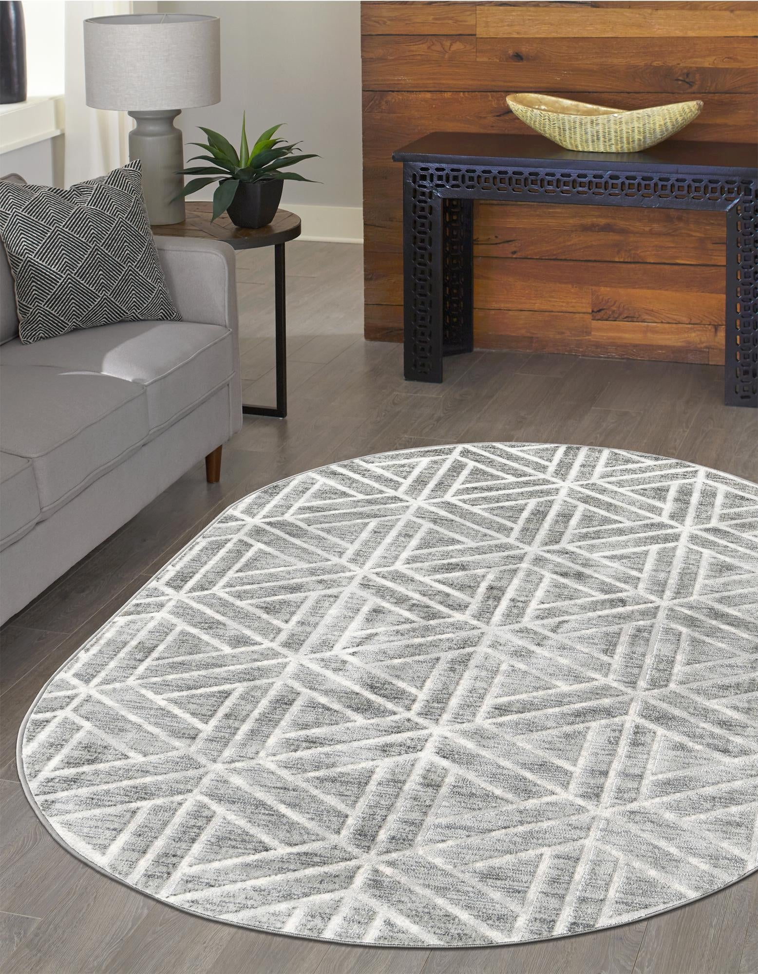 Garden Maze Retreat Collection Area Rug -  Topiarytrail