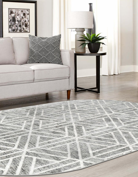 Garden Maze Retreat Collection Area Rug -  Topiarytrail