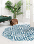 Garden Maze Retreat Collection Area Rug -  Topiarytrail