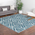 Garden Maze Retreat Collection Area Rug -  Topiarytrail