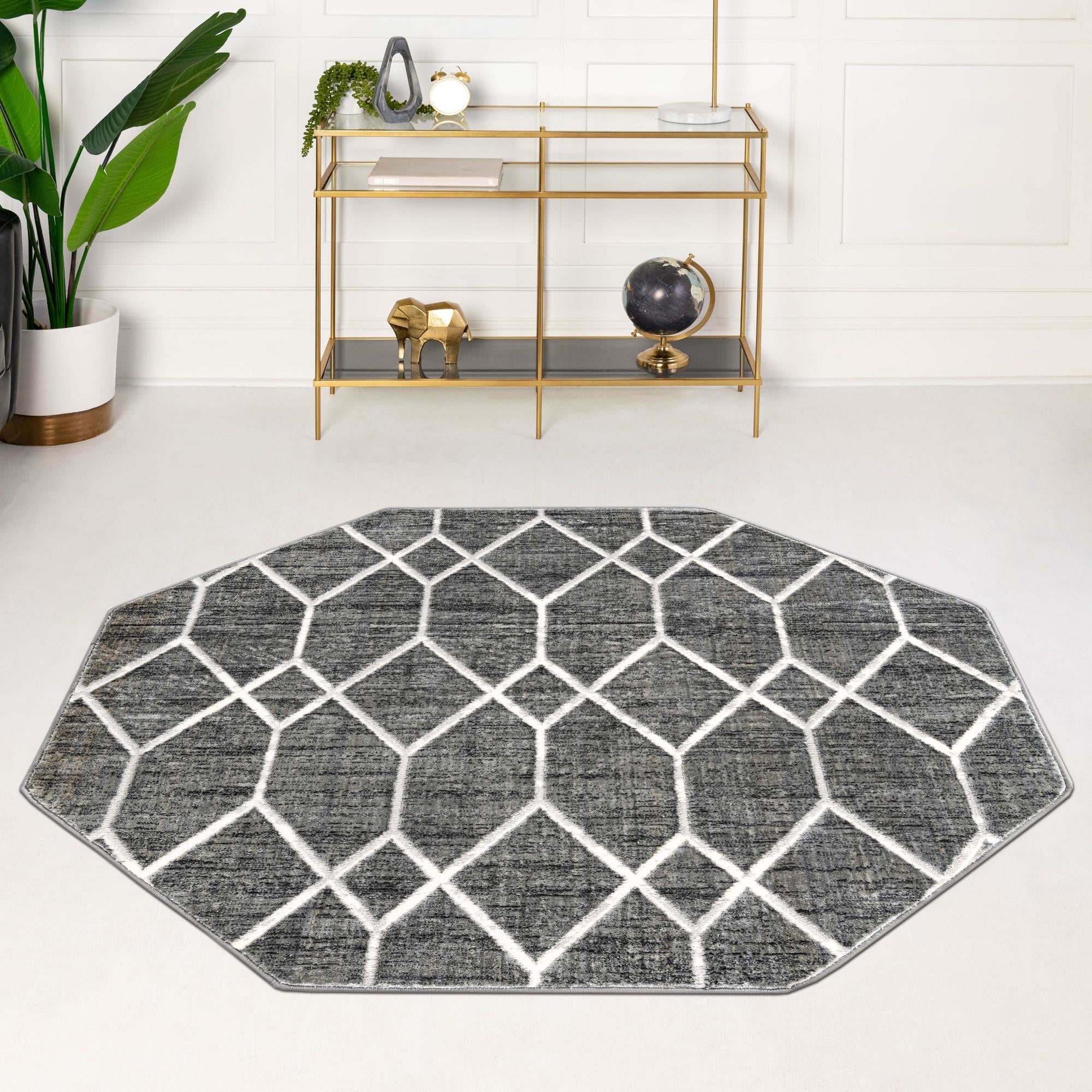 Garden Maze Retreat Collection Area Rug -  Greenbower