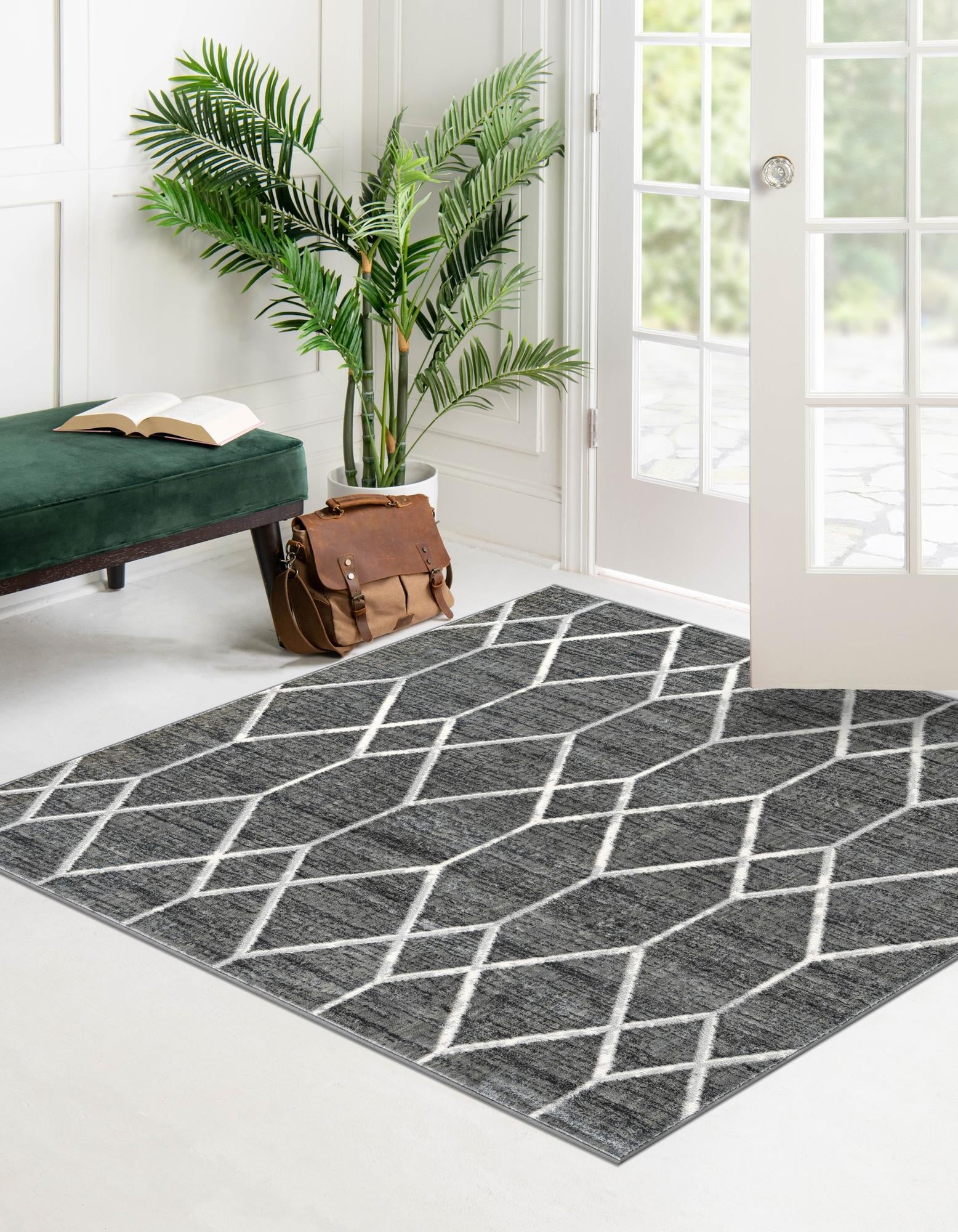 Garden Maze Retreat Collection Area Rug -  Greenbower