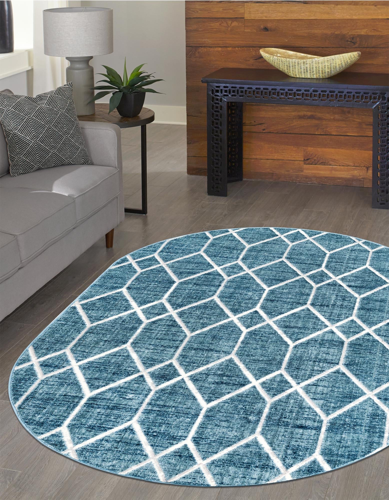 Garden Maze Retreat Collection Area Rug -  Greenbower