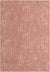 Plush Paradise Retreat Collection Area Rug - Santorini (Grapefruit Pink) Rectangle Grapefruit Pink Main