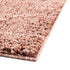 Plush Paradise Retreat Collection Area Rug - Santorini (Grapefruit Pink)