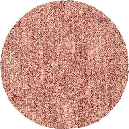 Plush Paradise Retreat Collection Area Rug - Santorini (Grapefruit Pink)