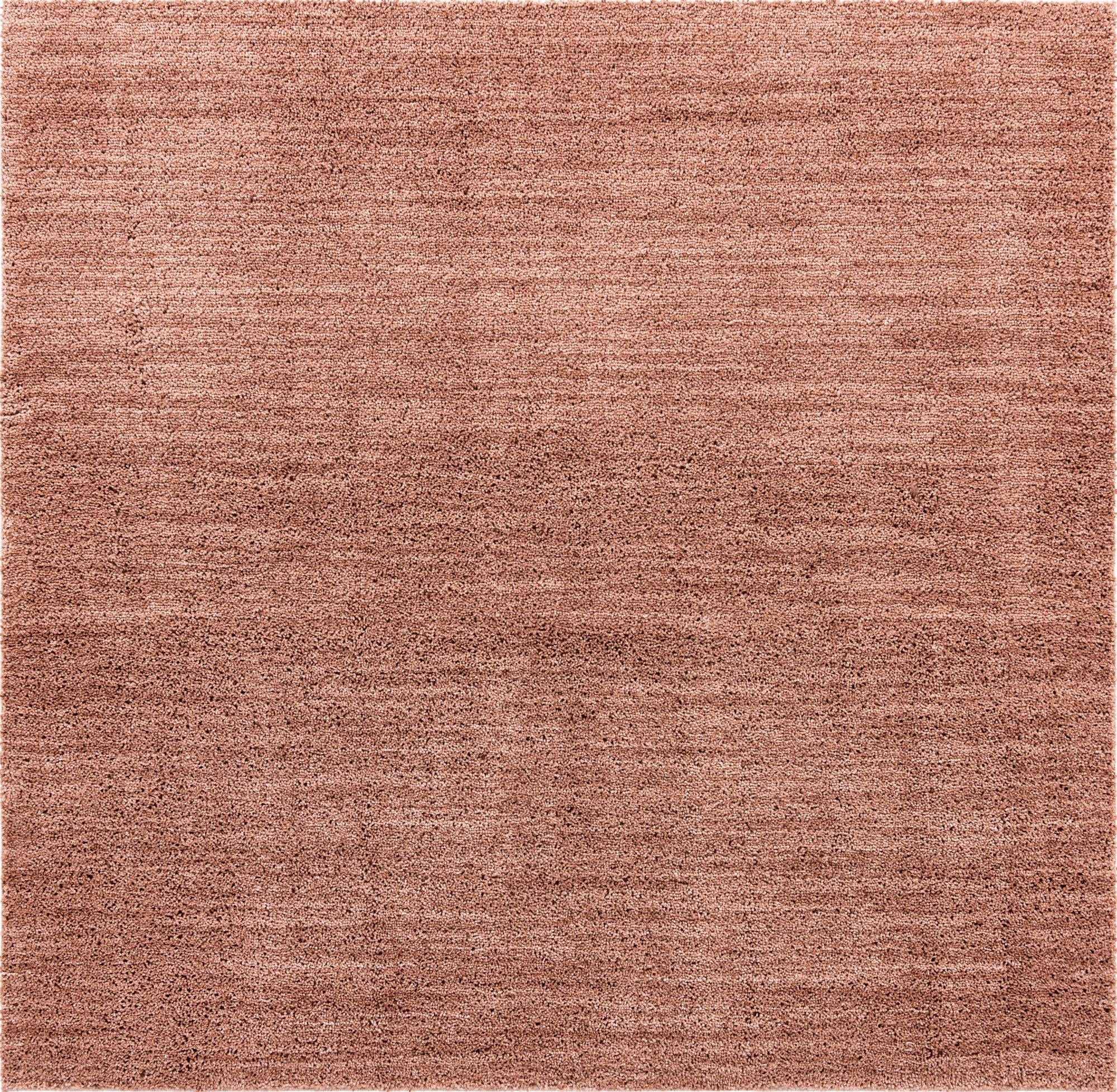 Plush Paradise Retreat Collection Area Rug - Santorini (Grapefruit Pink)