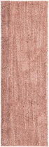 Plush Paradise Retreat Collection Area Rug - Santorini (Grapefruit Pink)