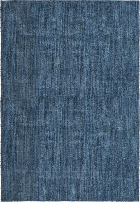 Plush Paradise Retreat Collection Area Rug - Santorini (Blueberry Blue)