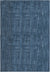 Plush Paradise Retreat Collection Area Rug - Santorini (Blueberry Blue) Rectangle Blueberry Blue Main