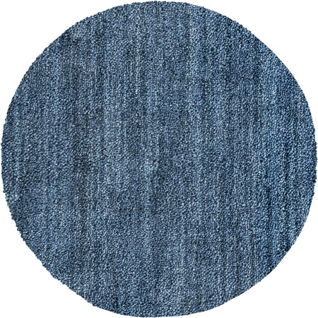 Plush Paradise Retreat Collection Area Rug - Santorini (Blueberry Blue)