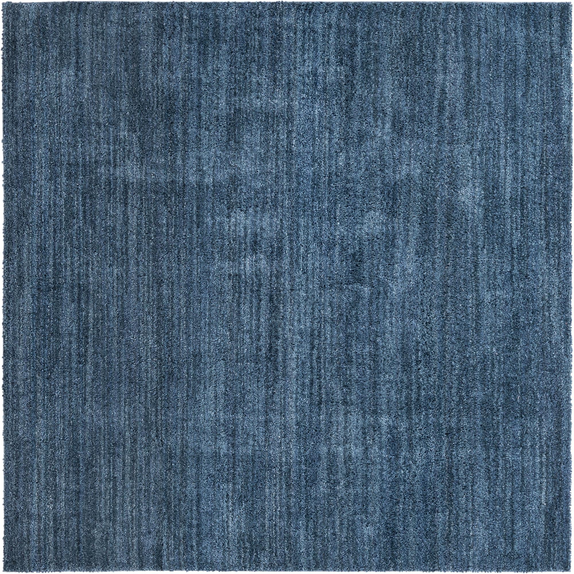 Plush Paradise Retreat Collection Area Rug - Santorini (Blueberry Blue)