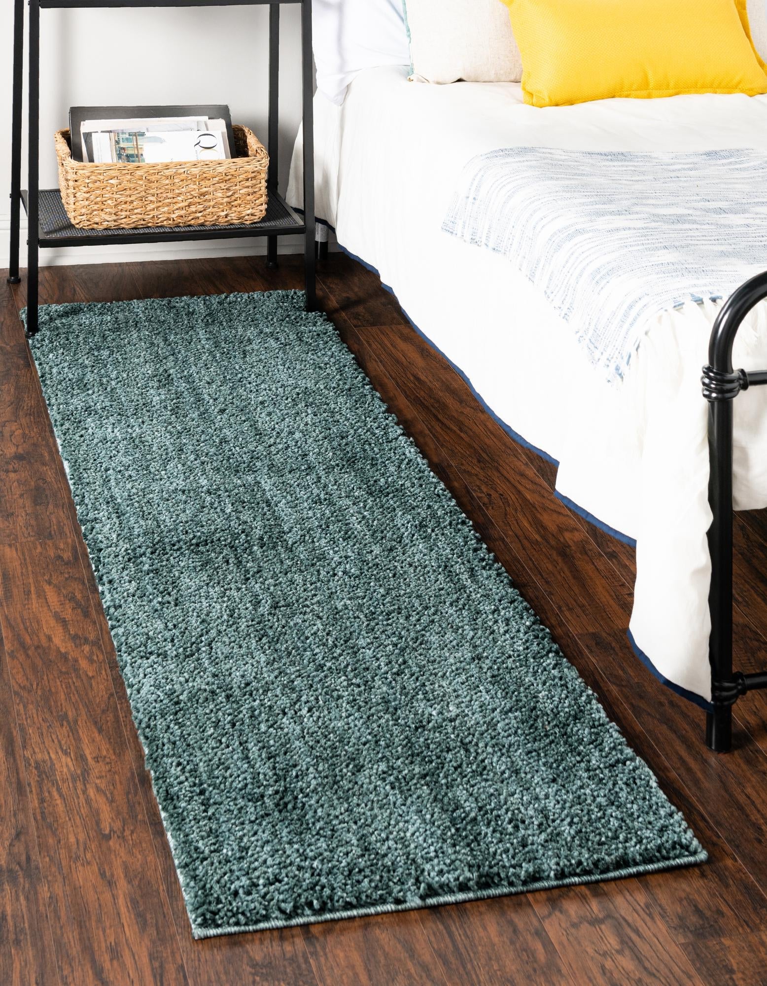 Plush Paradise Retreat Collection Area Rug - Santorini (Rosemary Green)