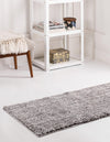 Plush Paradise Retreat Collection Area Rug - Santorini (Pepper Gray) Runner Pepper Gray  lifestyle 20