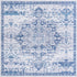 Baroque Era Collection Area Rug - Versailles (Gray Blue)