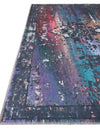 Baroque Era Collection Area Rug - Versailles (Multi Blue) Rectangle Multi Blue  lifestyle 5