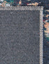 Baroque Era Collection Area Rug - Versailles (Multi Blue)