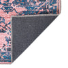 Baroque Era Collection Area Rug - Versailles (Salmon Pink) Rectangle Salmon Pink  lifestyle 9