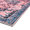 Baroque Era Collection Area Rug - Versailles (Salmon Pink) Square Salmon Pink  lifestyle 20