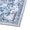 Baroque Era Collection Area Rug - Versailles (Light Blue) Runner Light Blue  lifestyle 22