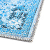 Baroque Era Collection Area Rug - Versailles (Aqua Blue) Runner Aqua Blue  lifestyle 20