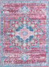 Baroque Era Collection Area Rug - Versailles (Antique Pink)