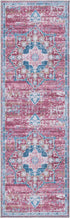 Baroque Era Collection Area Rug - Versailles (Antique Pink)