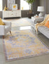 Baroque Era Collection Area Rug - Versailles (Tuscan Yellow)