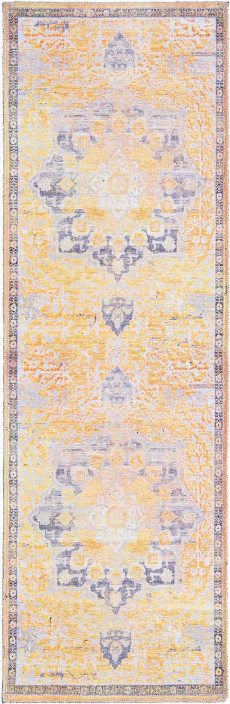 Baroque Era Collection Area Rug - Versailles (Tuscan Yellow)