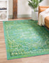 Baroque Era Collection Area Rug - Versailles (Spring Green)