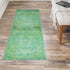 Baroque Era Collection Area Rug - Versailles (Spring Green)