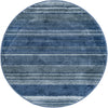 Jewel Oasis Collection Area Rug - Sapphire (Blue) Round Blue  lifestyle 9