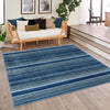 Jewel Oasis Collection Area Rug - Sapphire (Blue) Square Blue  lifestyle 49