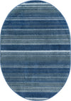 Jewel Oasis Collection Area Rug - Sapphire (Blue) Oval Blue  lifestyle 11