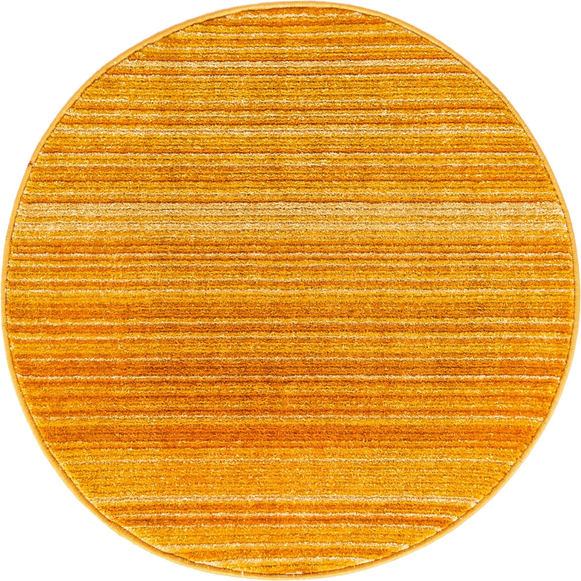 Jewel Oasis Collection Area Rug - Sapphire (Yellow)