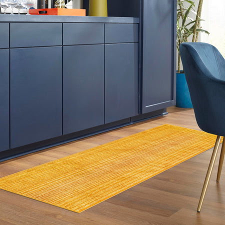 Jewel Oasis Collection Area Rug - Sapphire (Yellow)