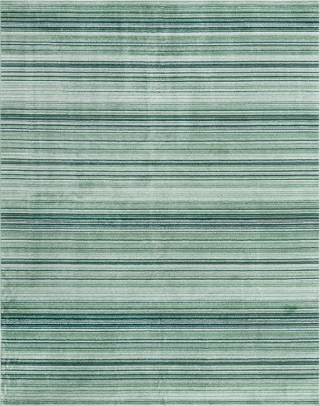 Jewel Oasis Collection Area Rug - Sapphire (Green)