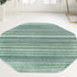 Jewel Oasis Collection Area Rug - Sapphire (Green)